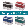 Tampon 40 x 90 mm personnalisable